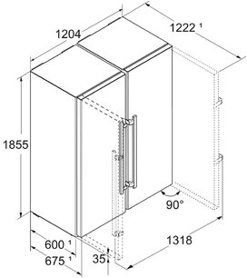 Холодильник Либхер XRFsd 5255 Prime фото 4 в Тюмени Холодильник Liebherr XRFsd 5255 Prime фото 4 в Тюмени