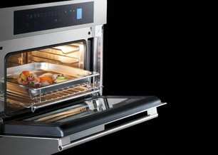 Встраиваемый комбинированный паровой шкаф Fulgor Milano LCSO 4511 TC ME фото 4 в Тюмени