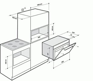 Микроволновая печь De Dietrich DME 1135 W фото 2 в Тюмени