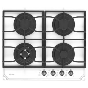 Газовая стеклянная варочная панель Кертинг HGG 6911 CTRW фото в Тюмени Газовая стеклянная варочная панель Korting HGG 6911 CTRW фото в Тюмени