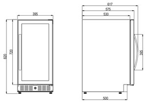 Винный шкаф Dometic E28FG Elegance фото 3 в Тюмени