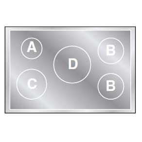 Варочная панель Ilve HPI-90 фото 2 в Тюмени