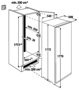 Холодильник Kuppersbusch IKE 3180-2 фото 2 в Тюмени