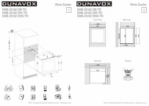 Винный шкаф Dunavox DAB-25.62DOP.TO фото 3 в Тюмени