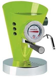 Кофеварка Bugatti DIVA 431 Green Swarovski фото в Тюмени