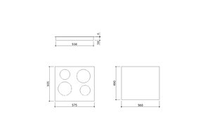 Индукционная варочная панель Barazza 1PI60IDN черная фото 4 в Тюмени