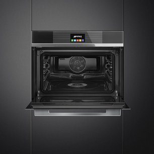 Компактный духовой шкаф с пароваркой Смег SF4104VCN фото 3 в Тюмени Компактный духовой шкаф с пароваркой Smeg SF4104VCN фото 3 в Тюмени