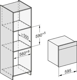 Встраиваемая пароварка Miele DGC 7865 OBSW фото 3 в Тюмени