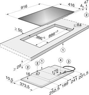 Индукционная панель Miele KM6379 FACETTE фото 3 в Тюмени