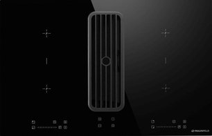Индукционная варочная панель с интегрированной вытяжкой Маунфилд AVSI804SBH фото в Тюмени Индукционная варочная панель с интегрированной вытяжкой Maunfeld AVSI804SBH фото в Тюмени