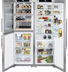 Холодильник Либхер SBSes 7155 Premium Vinidor BioFresh NoFrost фото в Тюмени Холодильник Liebherr SBSes 7155 Premium Vinidor BioFresh NoFrost фото в Тюмени