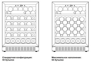 Винный шкаф Dometic C50G Wooden Zebrano фото 2 в Тюмени