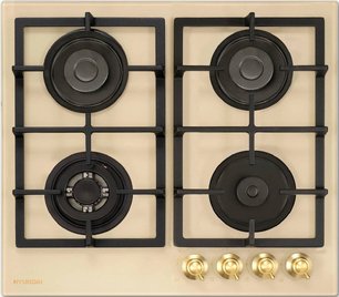 Газовая варочная панель Hyundai HHG 6434 BE фото в Тюмени