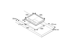 Варочная панель Bertazzoni PM60 3 0 X фото 4 в Тюмени