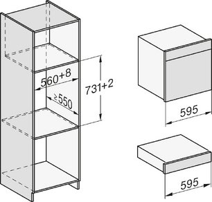 Встраиваемая пароварка Miele DGC 7465 HC Pro EDST/CLST фото 3 в Тюмени