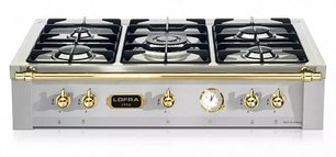 Варочная панель Lofra TRS96/5 BRASS фото в Тюмени