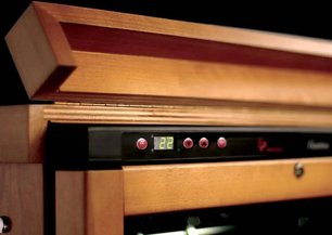 Винный шкаф IP CEXP 401 CU вишня фото 3 в Тюмени