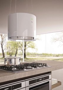 Вытяжка Фалмек Eolo isola 45 (450) (с системой E.ion) ECP white фото 3 в Тюмени Вытяжка Falmec Eolo isola 45 (450) (с системой E.ion) ECP white фото 3 в Тюмени