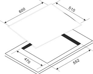 Варочная панель Zigmund Shtain MN 64.61 B фото 2 в Тюмени