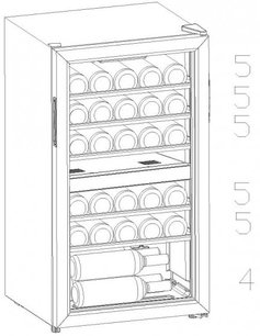 Винный шкаф La Sommeliere ECS30.2Z фото 2 в Тюмени