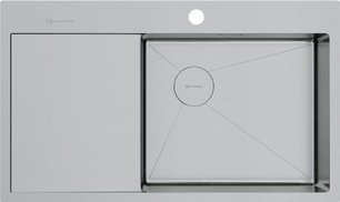 Omoikiri (мойка AKISAME 86 SIDE IN-R + смеситель MIKAWA 2 PLUS-SB BN) фото 2 в Тюмени