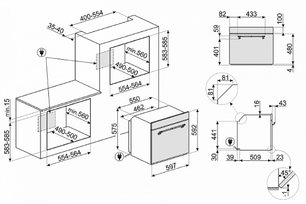 Духовой шкаф Смег SF750RA фото 2 в Тюмени Духовой шкаф Smeg SF750RA фото 2 в Тюмени