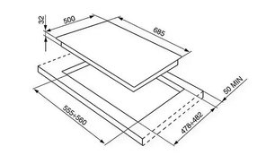 Варочная панель  Smeg PV640B фото 2 в Тюмени