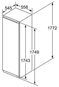 Встраиваемый холодильник Neff KI1813F30R фото 4 в Тюмени
