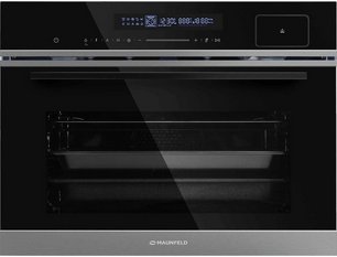 Компактный духовой шкаф с паром Maunfeld MCMO5016STGB фото в Тюмени