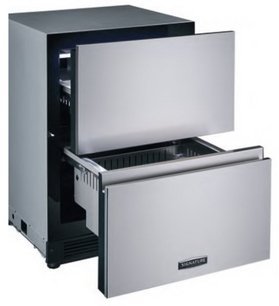 Встраиваемый конвертируемый холодильник Signature Kitchen Suite SKSUD2402P фото 2 в Тюмени