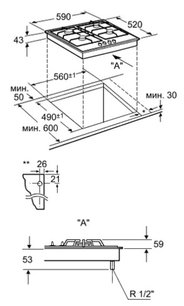 Независимая варочная панель Neff T62S26S0 фото 2 в Тюмени