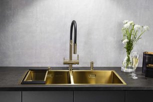 Мойка Omoikiri TAKI 86-2-U/IF LG фото 4