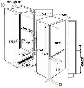 Встраиваемый холодильник Kuppersbusch FKG 8310.0i фото 4 в Тюмени