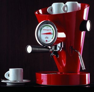 Кофеварка Bugatti Espresso Machine Diva Red фото 4 в Тюмени