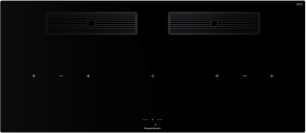 Индукционная варочная поверхность с вытяжкой Kuppersbusch KMI 12850.0 SR-S Black Chrome фото в Тюмени