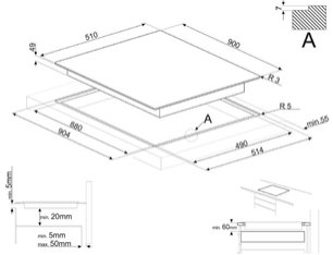 Варочная панель Smeg SI2M7953D фото 4 в Тюмени