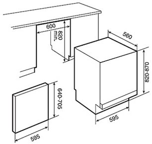 Посудомоечная машина Тека DW7 57 FI INOX фото 3 в Тюмени Посудомоечная машина Teka DW7 57 FI INOX фото 3 в Тюмени
