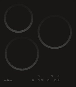 Электрическая варочная панель KRONA CORSO 45 BL фото в Тюмени