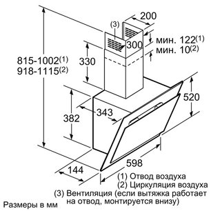 Вытяжка Нефф D36E49S0 фото 2 в Тюмени Вытяжка Neff D36E49S0 фото 2 в Тюмени