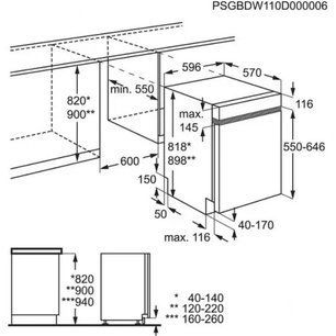 Посудомоечная машина АЕГ F99970IM0P фото 2 в Тюмени Посудомоечная машина AEG F99970IM0P фото 2 в Тюмени