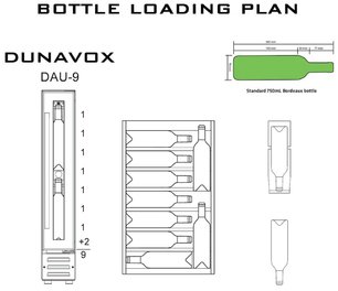 Винный шкаф Dunavox DAU-9.22SS фото 4 в Тюмени