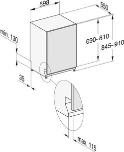 Встраиваемая посудомоечная машина Miele G 7255 SCVI XXL фото 4 в Тюмени