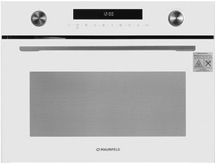 Компактный духовой шкаф с СВЧ Maunfeld MCMO5015MFW фото в Тюмени