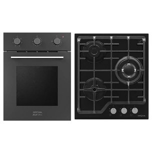 KRONA (духовой шкаф STRETTO 45 BL + варочная панель CORNIOLA 45 BL) фото в Тюмени