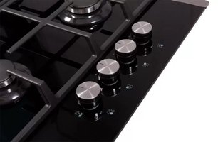 Газовая варочная панель из закаленного стекла Zigmund Shtain M 21.6 S фото 3 в Тюмени