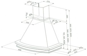 Вытяжка Фабер TRENDY 90 SC H-EP корпус белый фото 3 в Тюмени Вытяжка Faber TRENDY 90 SC H-EP корпус белый фото 3 в Тюмени