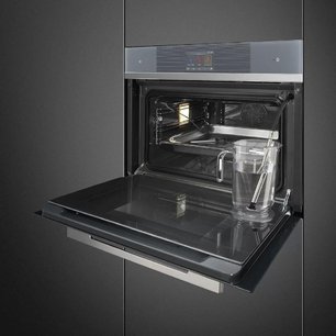 Компактный духовой шкаф с пароваркой Смег SF4104WVCPS фото 2 в Тюмени Компактный духовой шкаф с пароваркой Smeg SF4104WVCPS фото 2 в Тюмени