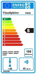 Винный шкаф La Sommeliere VN50 фото 3 в Тюмени