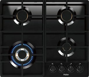 Газовая варочная панель Haier HHQ-G64CAQB фото 2 в Тюмени