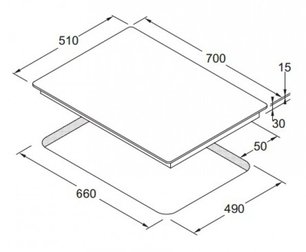 Независимая варочная панель Франке FHC 604 4C T BP WH фото 3 в Тюмени Независимая варочная панель Franke FHC 604 4C T BP WH фото 3 в Тюмени